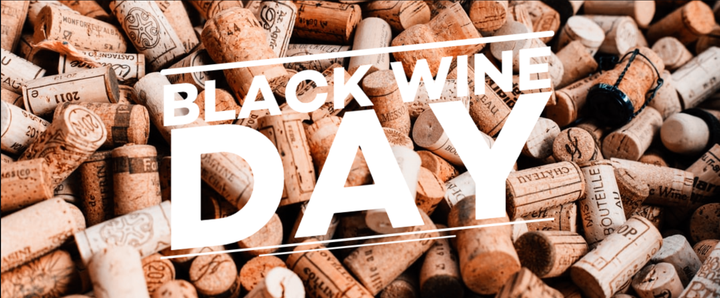 Bis zu 27 % Rabatt auf die folgenden Weine - Black Wine-Day